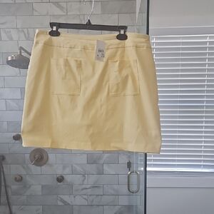 Cato Yellow Skort